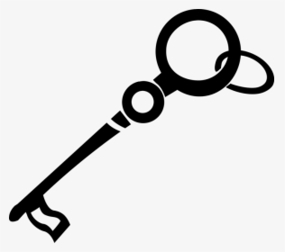 Vector Illustration Of Skeleton Security Key Unlocks, HD Png Download, Transparent PNG