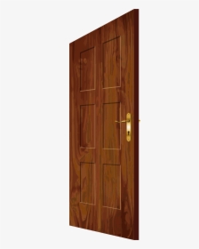 Wooden Door  								 Title Wooden Door - Wooden Door Clipart, HD Png Download, Transparent PNG
