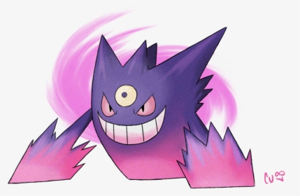 Here S A Normal Mega Gengar Aaaaaand - Pokemon Moving, HD Png Download, Transparent PNG