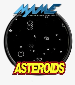 Transparent Asteroid Png - Asteroids Atari, Png Download, Transparent PNG