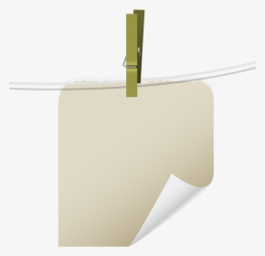 #ftestickers #clothespin #paper #hanging #3deffect - Paper, HD Png Download, Transparent PNG