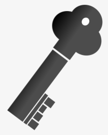 Skeleton Key Clipart Outline - Favicon Of A Key, HD Png Download, Transparent PNG