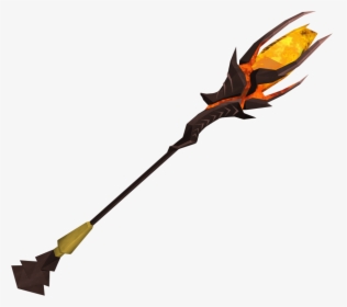 Fire Mage Staff, HD Png Download, Transparent PNG