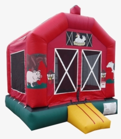 Barn Bounce House Bounce House - Inflatable, HD Png Download, Transparent PNG
