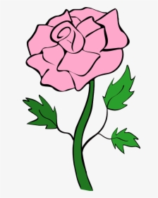 Roses Pink Rose Noelle Nichols Free Download Png Clipart - Pink Rose Clipart, Transparent Png, Transparent PNG