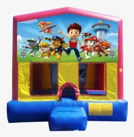 Paw Patrol Bounce House - Paw Patrol Jumper With Slide, HD Png Download, Transparent PNG