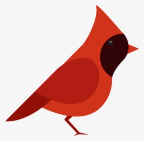Northern Cardinal Vector Graphics Bird Clip Art - Cardinal Vector Png, Transparent Png, Transparent PNG