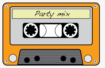 Boombox Clipart Old Fashioned - Retro Cassette Tape Clipart, HD Png Download, Transparent PNG