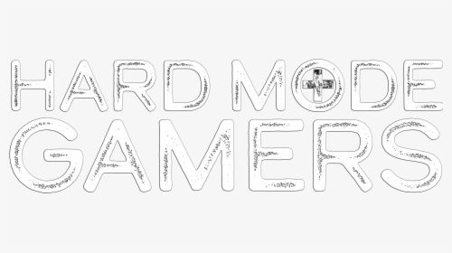 Hard Mode Gamers - Black-and-white, HD Png Download, Transparent PNG