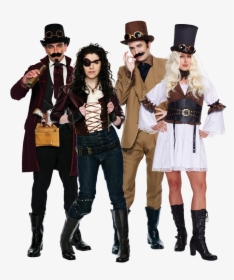 Steampunk Costume Collection - Halloween Costumes Transparent Background, HD Png Download, Transparent PNG