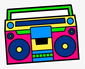 Circle , Png Download - Colorful Boombox Transparent Background, Png Download, Transparent PNG