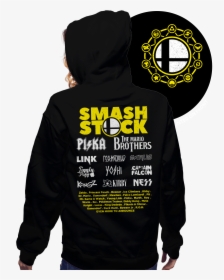 Super Smash Bros - Hoodie, HD Png Download, Transparent PNG