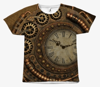 Clockwork Steampunk Shirt - Clock Steampunk Png, Transparent Png, Transparent PNG