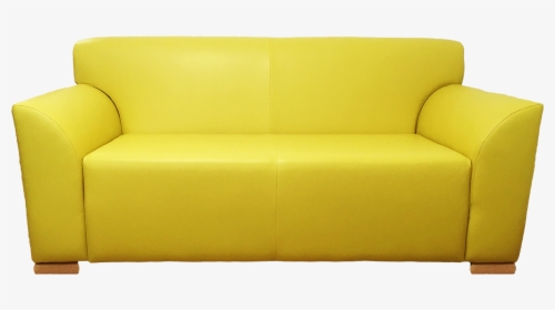 Yellow Couch Transparent, HD Png Download, Transparent PNG