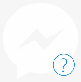 Facebook Messenger Icon White , Png Download - Dark Mode Messenger Logo, Transparent Png, Transparent PNG