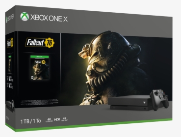 Xbox One Fallout 76 Bundle - Xbox One X Fallout 76, HD Png Download, Transparent PNG