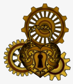 Drawing Gear Steampunk Design - Certified Climate Neutral, HD Png Download, Transparent PNG