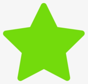 Green Star Clip Art - Clip Art Green Star, HD Png Download, Transparent PNG