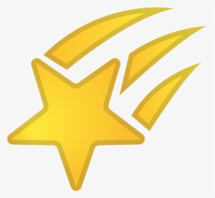 Shooting Star Icon - Shooting Star Emoji, HD Png Download, Transparent PNG
