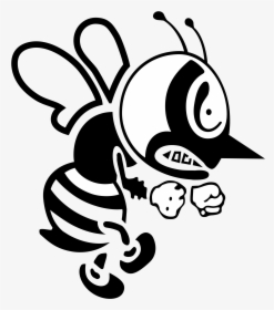 St Ambrose Fighting Bee Logo Png Transparent - St Ambrose University Bee, Png Download, Transparent PNG