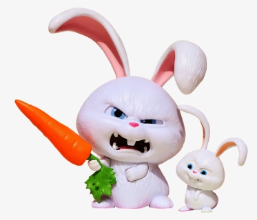 Hare, Evil, Snowball, Film Character, Pets, Funny, - Secret Life Of Pets 2 Snowball, HD Png Download, Transparent PNG