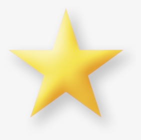 Star Yellow Computer Icons Clip Art - 3d Yellow Star Png, Transparent Png, Transparent PNG