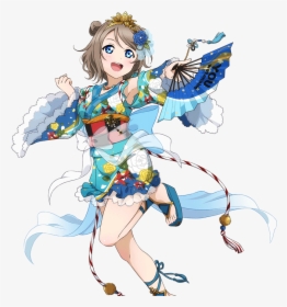 Love Live Sunshine Cards, Hd Png Download , Png Download - Bang The Taiko Drum You Watanabe, Transparent Png, Transparent PNG