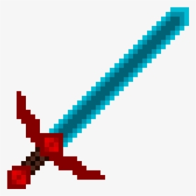 Transparent Diamond Sword Png - Kylo Ren Lightsaber Pixel, Png Download, Transparent PNG