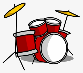 Transparent Drums Clipart - Drum Kit Cartoon Png, Png Download, Transparent PNG