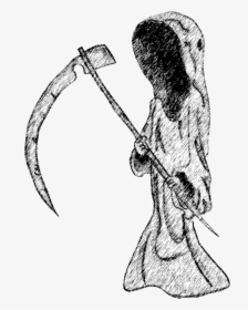 64614 - Death Book Thief Drawing, HD Png Download, Transparent PNG