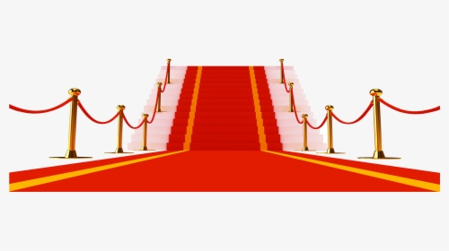 Clip Art Stairs Transprent - Transparent Background Red Carpet Stairs, HD Png Download, Transparent PNG