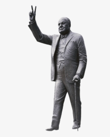 Winston Churchill Statue - Winston Churchill No Background, HD Png Download, Transparent PNG