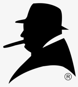 Winston Churchill Logo Png Transparent - Cartoon Winston Churchill Drawing, Png Download, Transparent PNG
