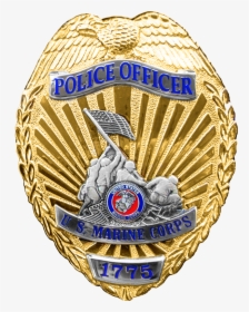 Military Police Officer Badge - Marine Corps Civilian Police Badge, HD Png Download, Transparent PNG