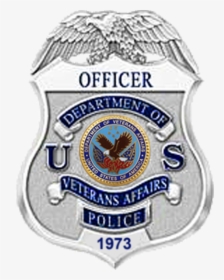 Badge Of The United States Department Of Veterans Affairs - Va Police Officer Badge, HD Png Download, Transparent PNG