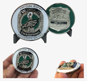 Philadephia Police Badge Eagles Super Bowl Ring With, HD Png Download, Transparent PNG