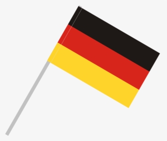 Rectangle Flag Of Germany, Germany, Nazi Germany Photo - German Flag With Stick, HD Png Download, Transparent PNG