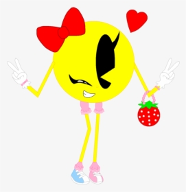 Ms Pac Man S Elliptica Cosplay By Cheezn64x - Elliptica Ms Pacman, HD Png Download, Transparent PNG