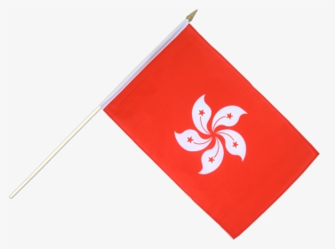 Hand Waving Flag - Hong Kong Japan Flag, HD Png Download, Transparent PNG