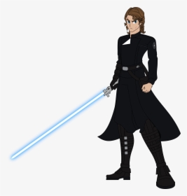 Luke Skywalker Costume Galactic Empire Art Jedi Council - Anakin Fanart Transparent, HD Png Download, Transparent PNG