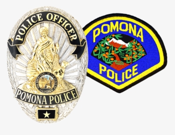 Combo Badge And Patch - Pomona Police, HD Png Download, Transparent PNG