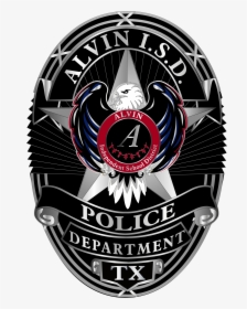 Alvin Isd Police Badge, HD Png Download, Transparent PNG