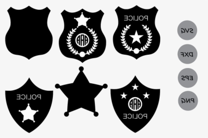 Police Badge Vector Clip Art Transparent Png - Vector Police Badge Png, Png Download, Transparent PNG