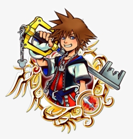 Illust Sora A - Anime Sora Kingdom Hearts, HD Png Download, Transparent PNG