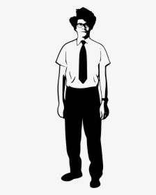 Crowd Clipart Standing - Maurice Moss Transparent, HD Png Download, Transparent PNG