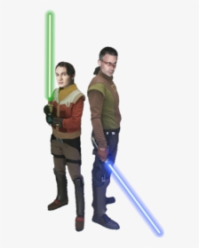 Transparent Luke Skywalker Clipart - Ezra Bridger And Luke Skywalker, HD Png Download, Transparent PNG