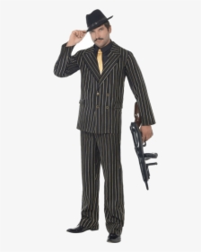 Gangster Png - Mafia Pinstripe Suit, Transparent Png, Transparent PNG