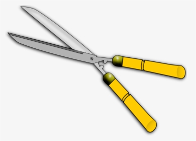 Cutting Tool,tool,blade - Hedge Scissors Transparent Background, HD Png Download, Transparent PNG