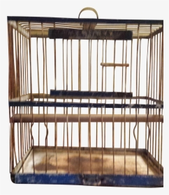 Antique 1880 Hendryx Blue Bird Cage - Cage, HD Png Download, Transparent PNG