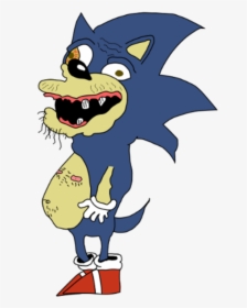 Sonic The Hedgehog Fictional Character Cartoon Clip - Hegehog Sanic, HD Png Download, Transparent PNG